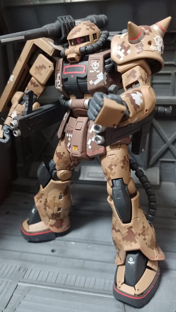 MS-06JKザクハーフキャノン–2枚目/制作者：みっつ