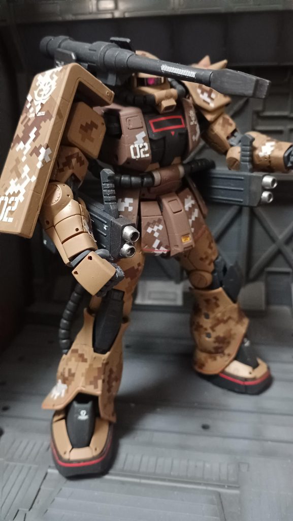 MS-06JKザクハーフキャノン–3枚目/制作者：みっつ