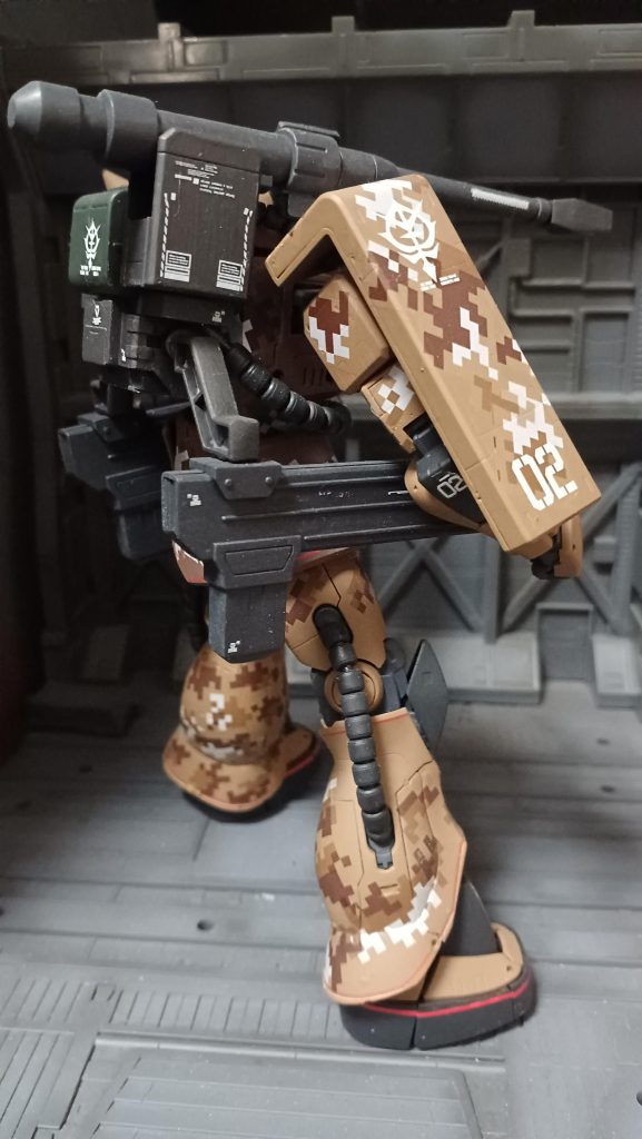 MS-06JKザクハーフキャノン–4枚目/制作者：みっつ