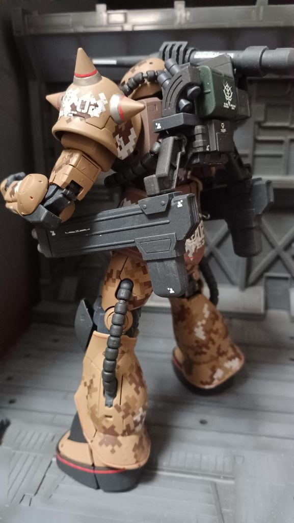 MS-06JKザクハーフキャノン–5枚目/制作者：みっつ