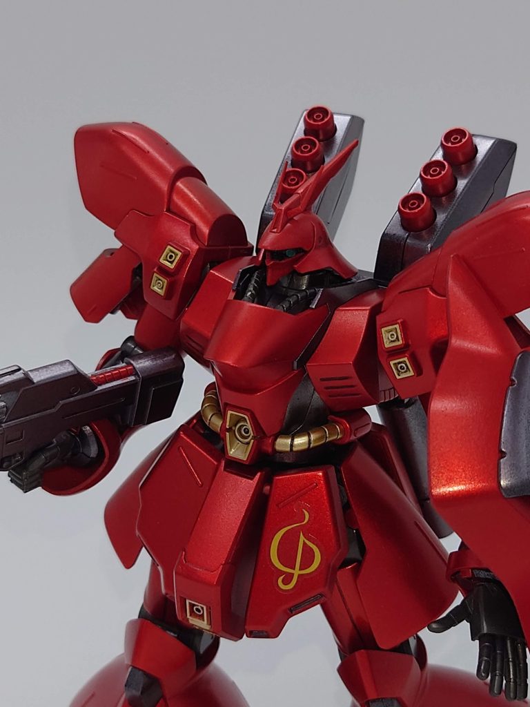 HGサザビー　ガンダムマーカー全塗装–2枚目/制作者：SwordOf37564