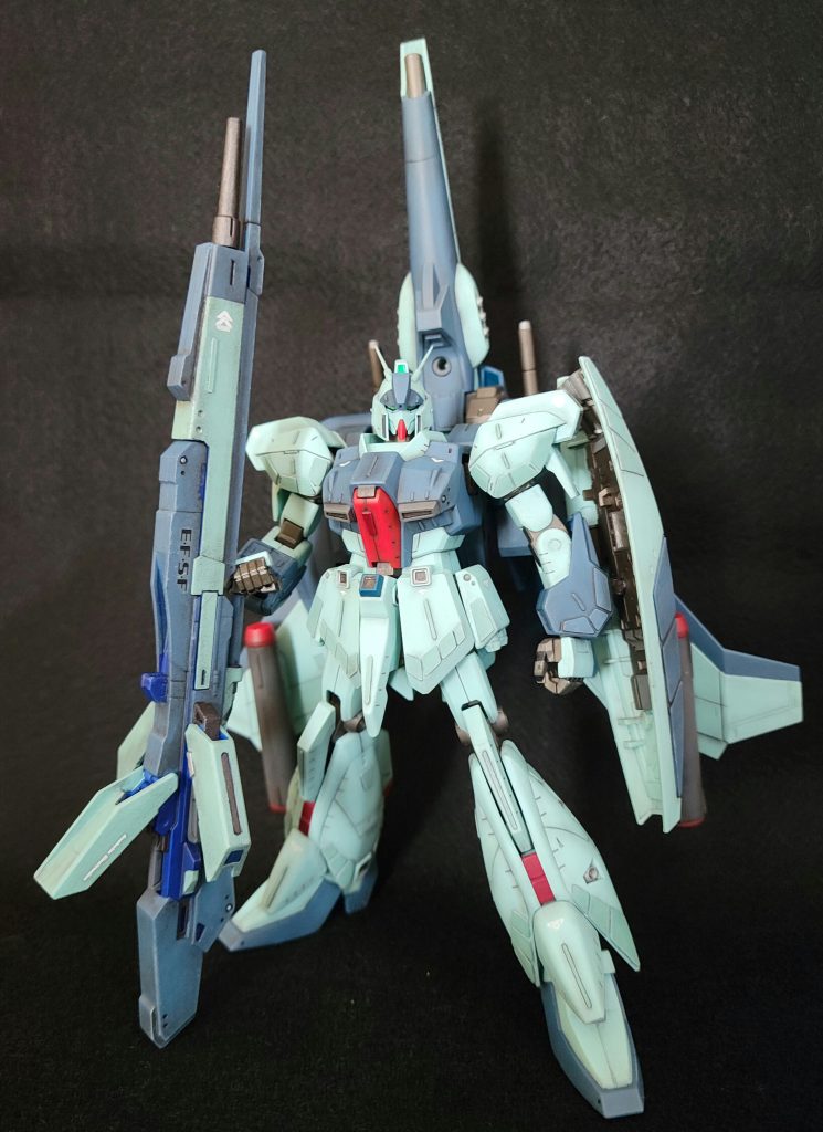 カッコよ! B.W.S.背負わせてみました。強そう。なんか、ひとりで叩き潰せそう!