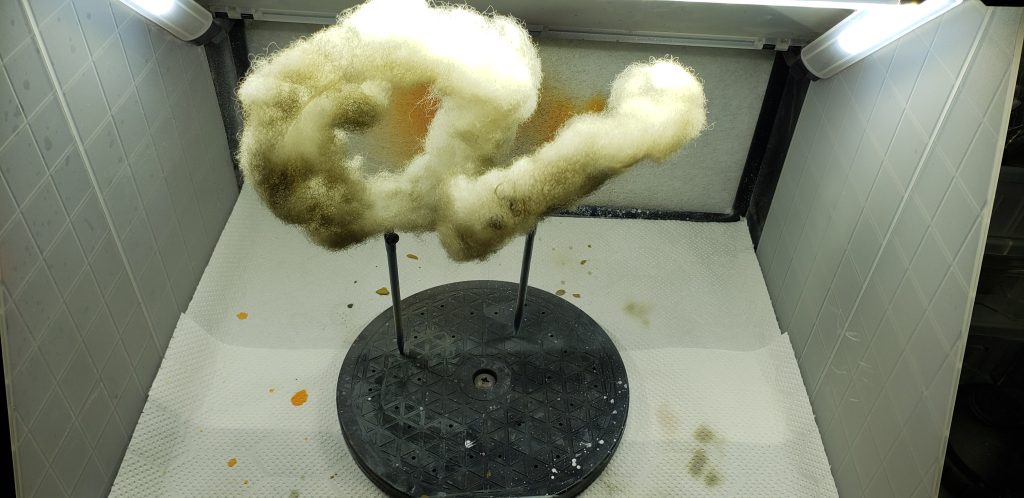 綿菓子の作成( ˙꒳˙  )ファ