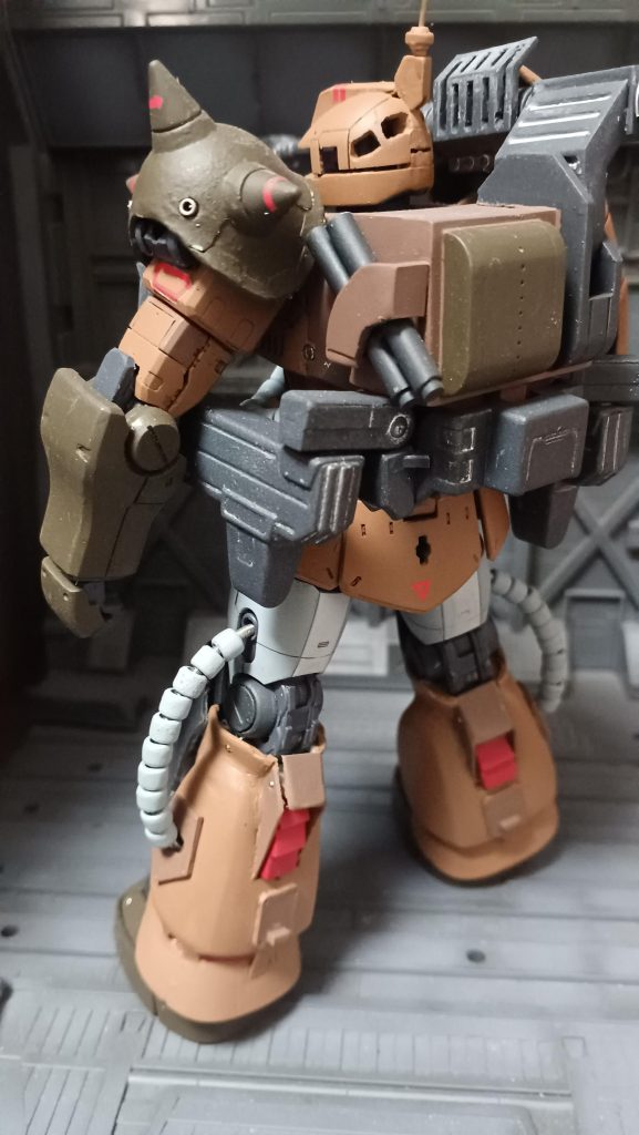 MS-06kザクキャノン–5枚目/制作者：みっつ