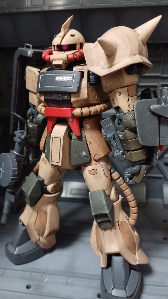 MS-06Dザクデザートタイプ–2枚目/制作者：みっつ