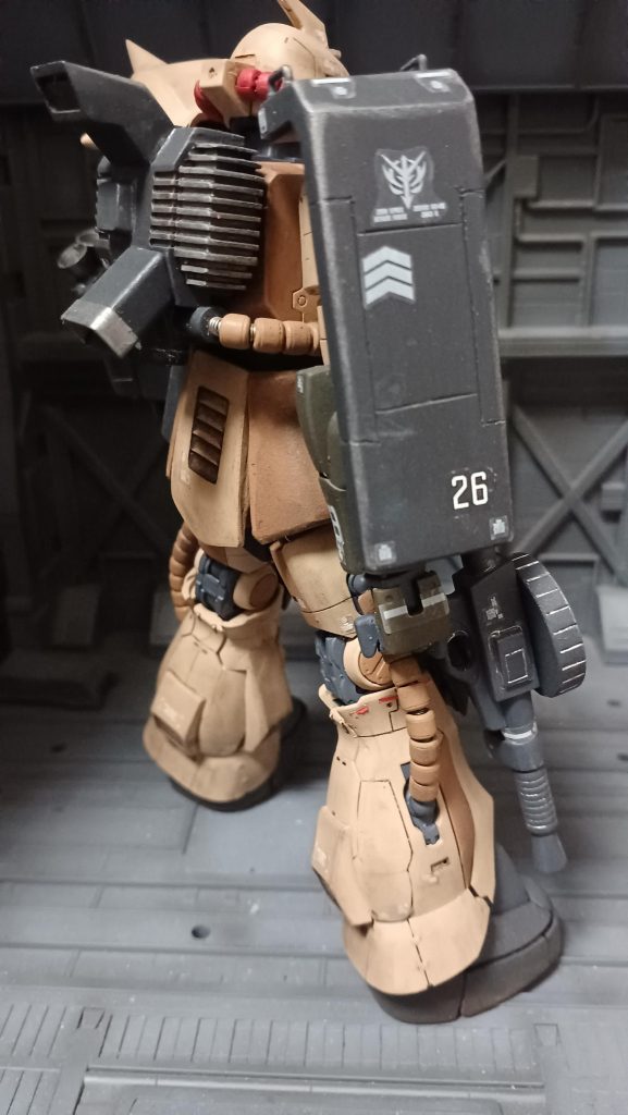 MS-06Dザクデザートタイプ–4枚目/制作者：みっつ