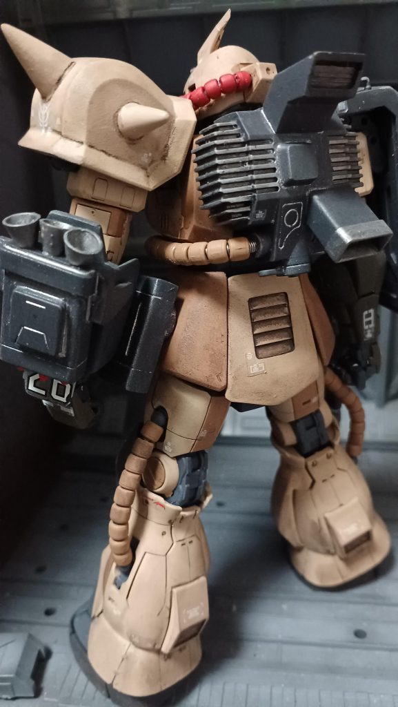 MS-06Dザクデザートタイプ–5枚目/制作者：みっつ