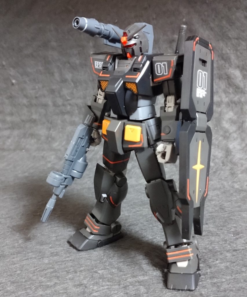 ビームライフル装備