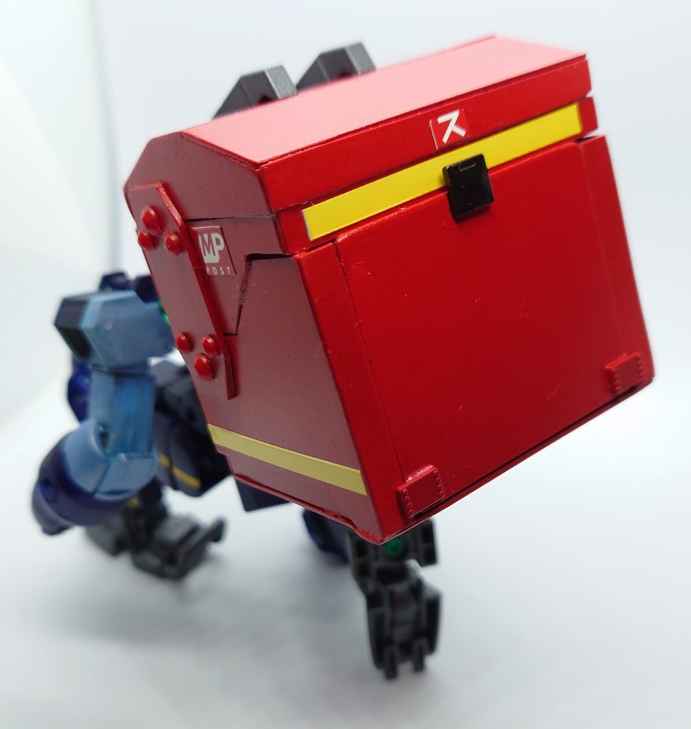 ステッカーはスマホアプリのフォトペイントで作ったロゴを、シール印刷して貼りました。