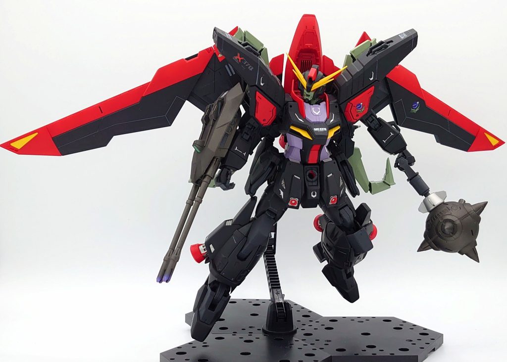 羽を広げると、さらに迫力が出て良いですね。