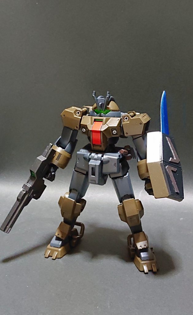 改造点は武装、バックパック、頭部。