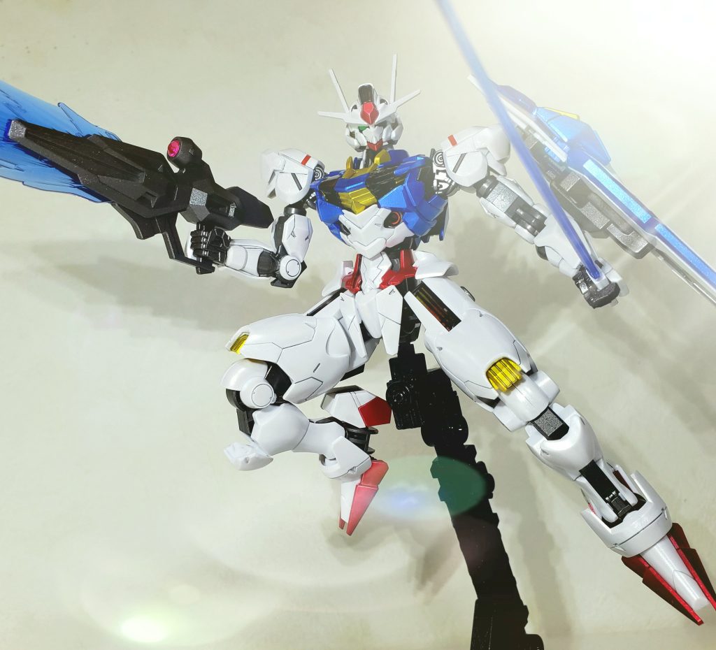 このキットを完成させたら、ふと仮組み済のノーベルガンダムを仕上げたくなったのは何故だ!?