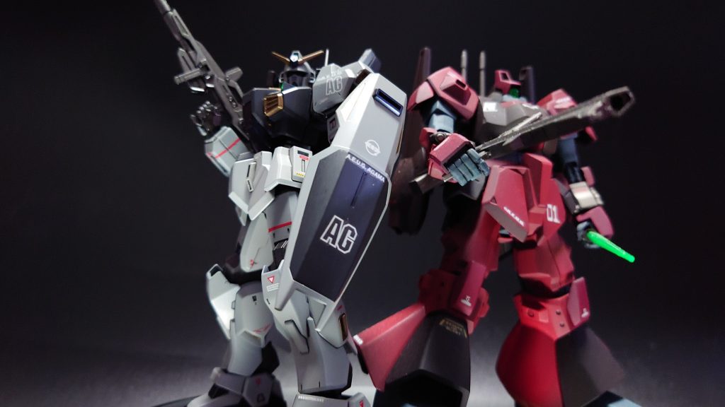 前に製作したリック・ディアスと並べても絵になります