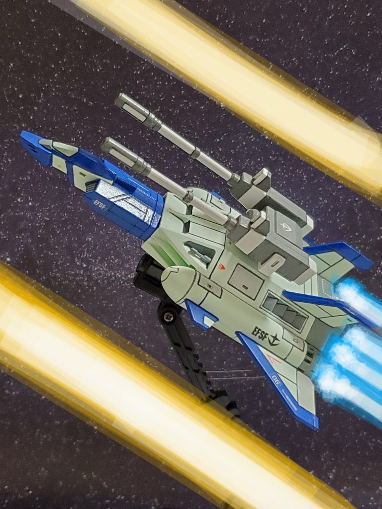 ビグロ VS コア・ブースターのドッグファイト💥高速機動同士の対決が勃発👀✨ビグロの高火力メガ粒子砲を回避しながらチャンスを伺うコア・ブースター✨