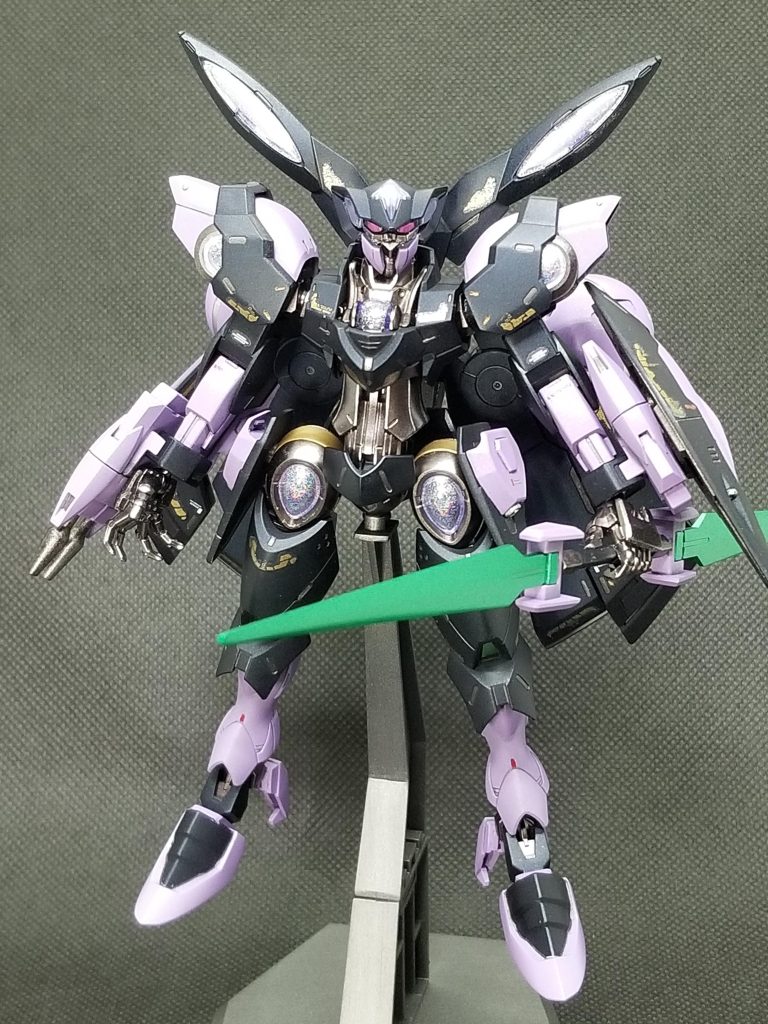 全体像。大きな改造はせずヘッドパーツはじめ、色々とイメチェンを行いました。