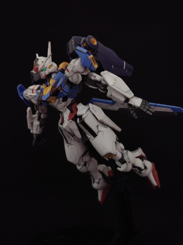 ミラソウル社製フライトユニット装備して高速飛行をイメージ