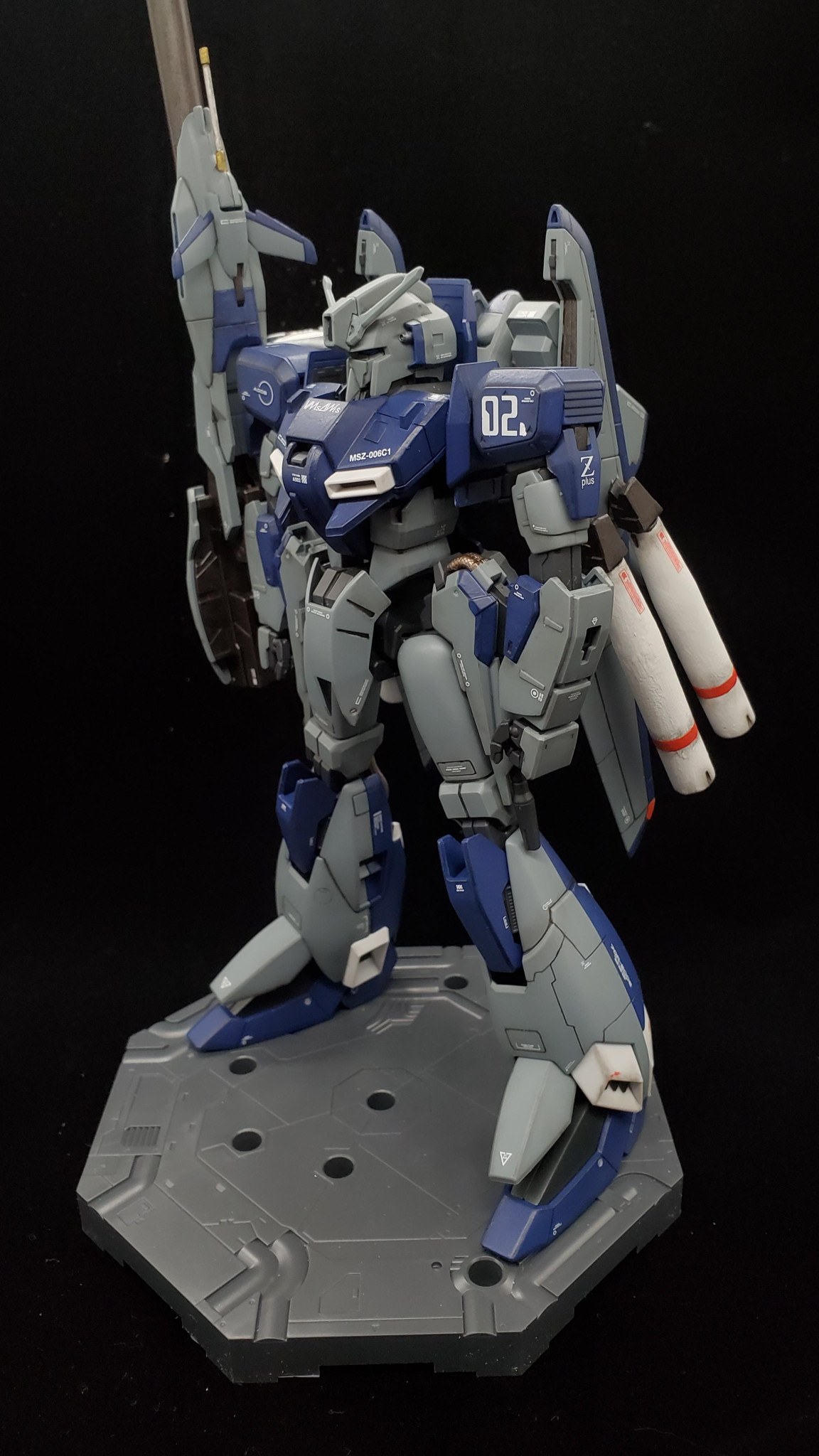 MG 1/100 MSZ-006C1 ゼータプラス C1｜となさんのガンプラ作品｜GUNSTA