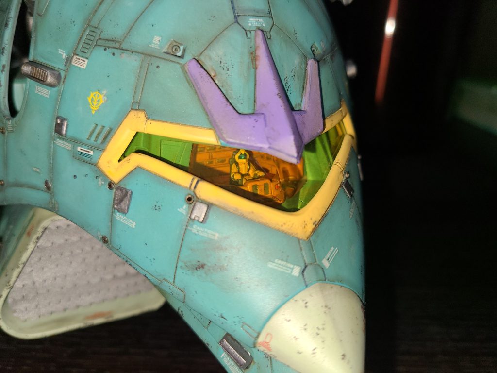 内部もちまちま塗装しました。