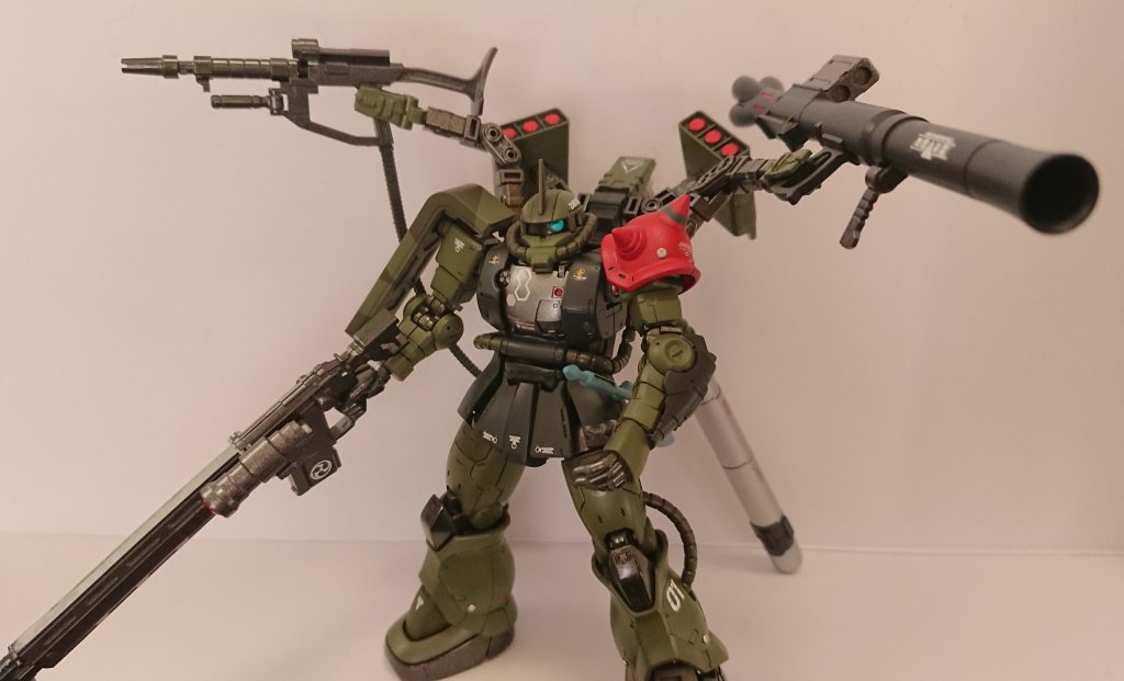 疑似高機動ザクⅡ特殊戦闘仕様–2枚目/制作者：poko69