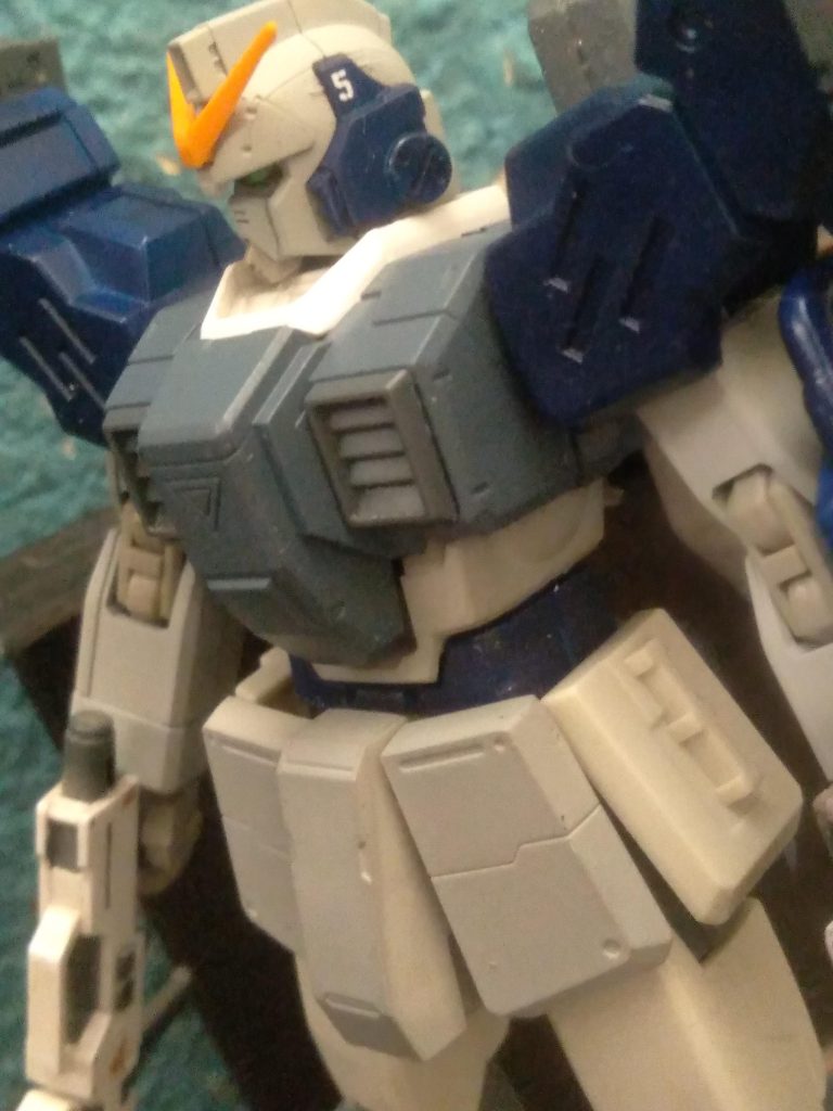 A special feature was added to the shoulders so that they could use many different weapons and equipment.