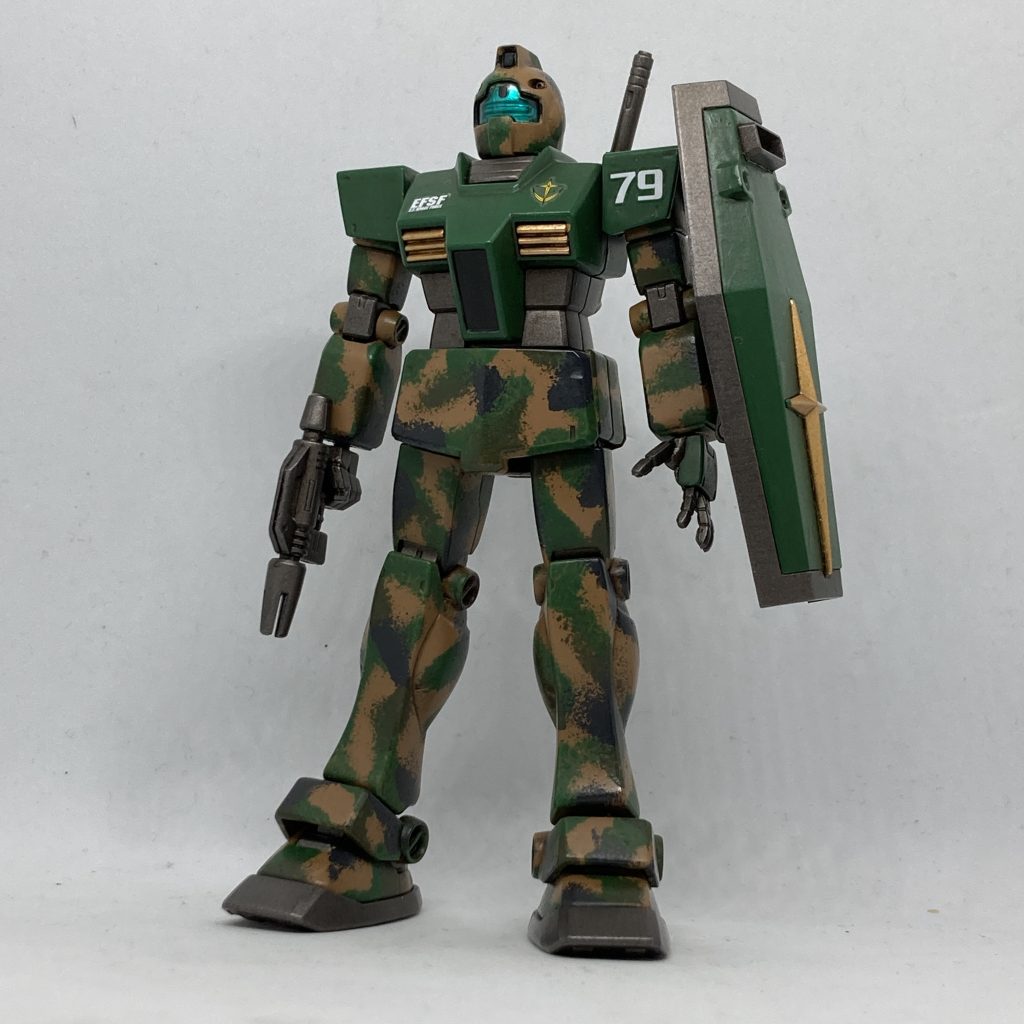 ウェザリング前。これはこれでよかったような…。