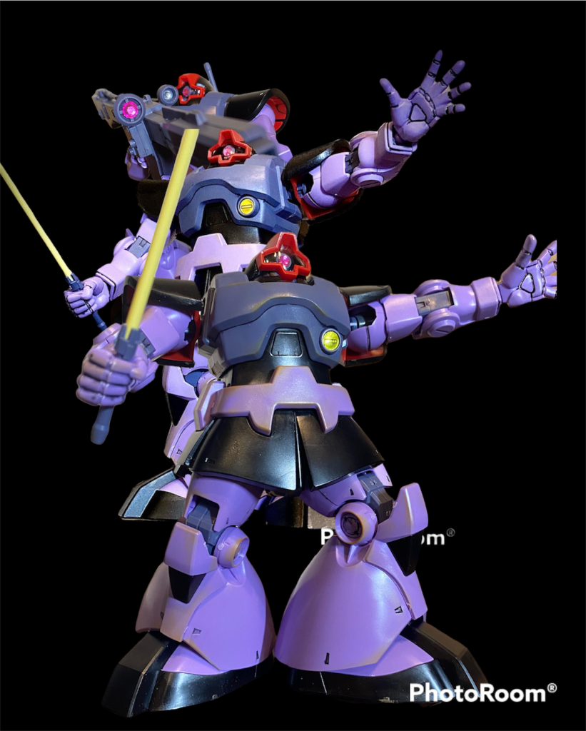 重ね加工でジェットストリームアタックの雰囲気出してみました。