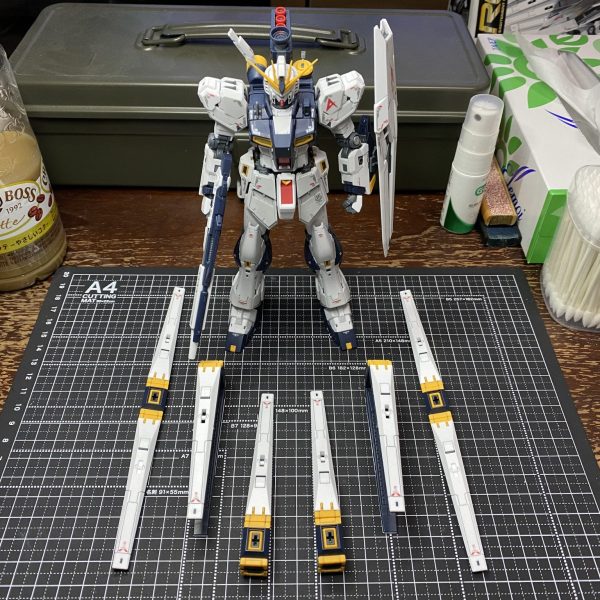 半年ほど前、数年ぶりに組んだνガンダム