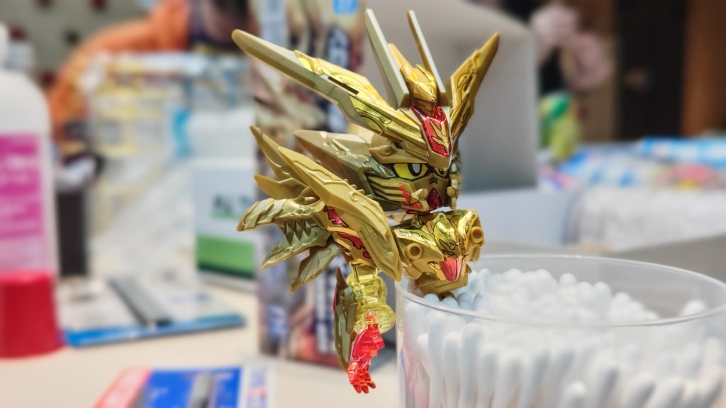 スペリオルストライクフリーダムドラゴン!実に数十年ぶりとなるキット制作だったようです!