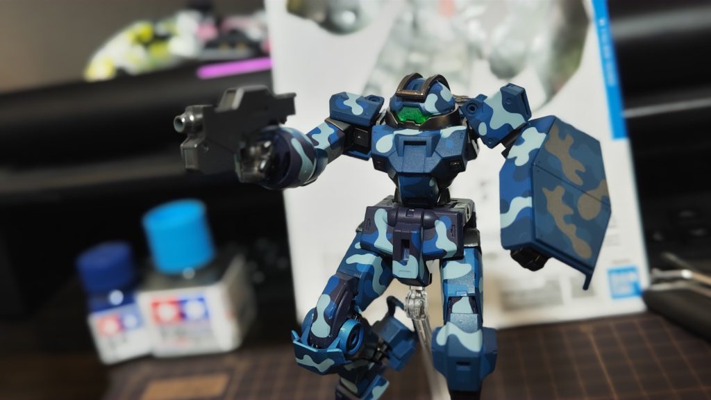 水中作戦用配備　デミトレーナー（迷彩色）–3枚目/制作者：かつらく