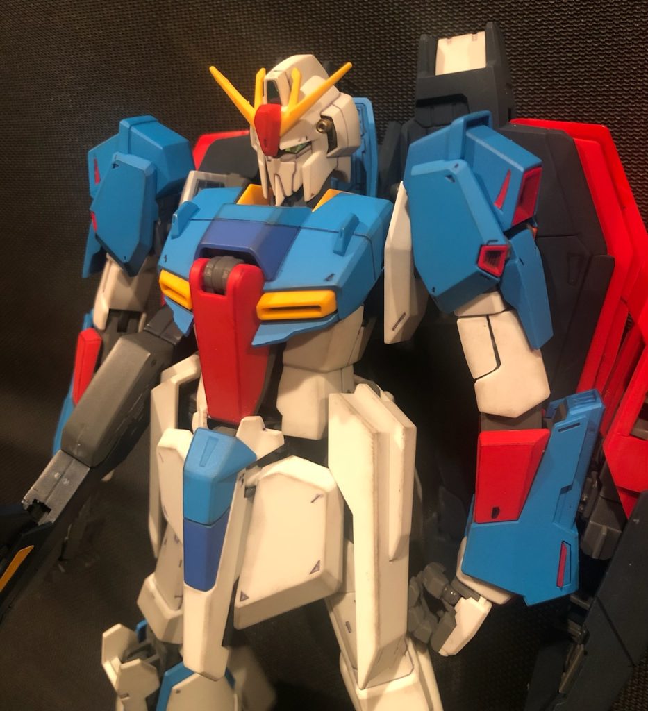 パチ組みした頃の自分に『ニ度切り』と『表面処理』を教えてあげたい。ビールライフル動力パイプのパーティングラインとセンサーの後ろのゲート跡・・・直したい、でも気にしないルール。