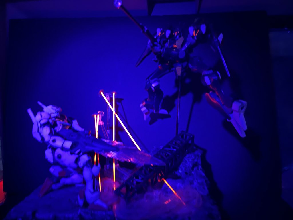 ガンダムファラクトVSガンダムエアリアル–6枚目/制作者：M.sen