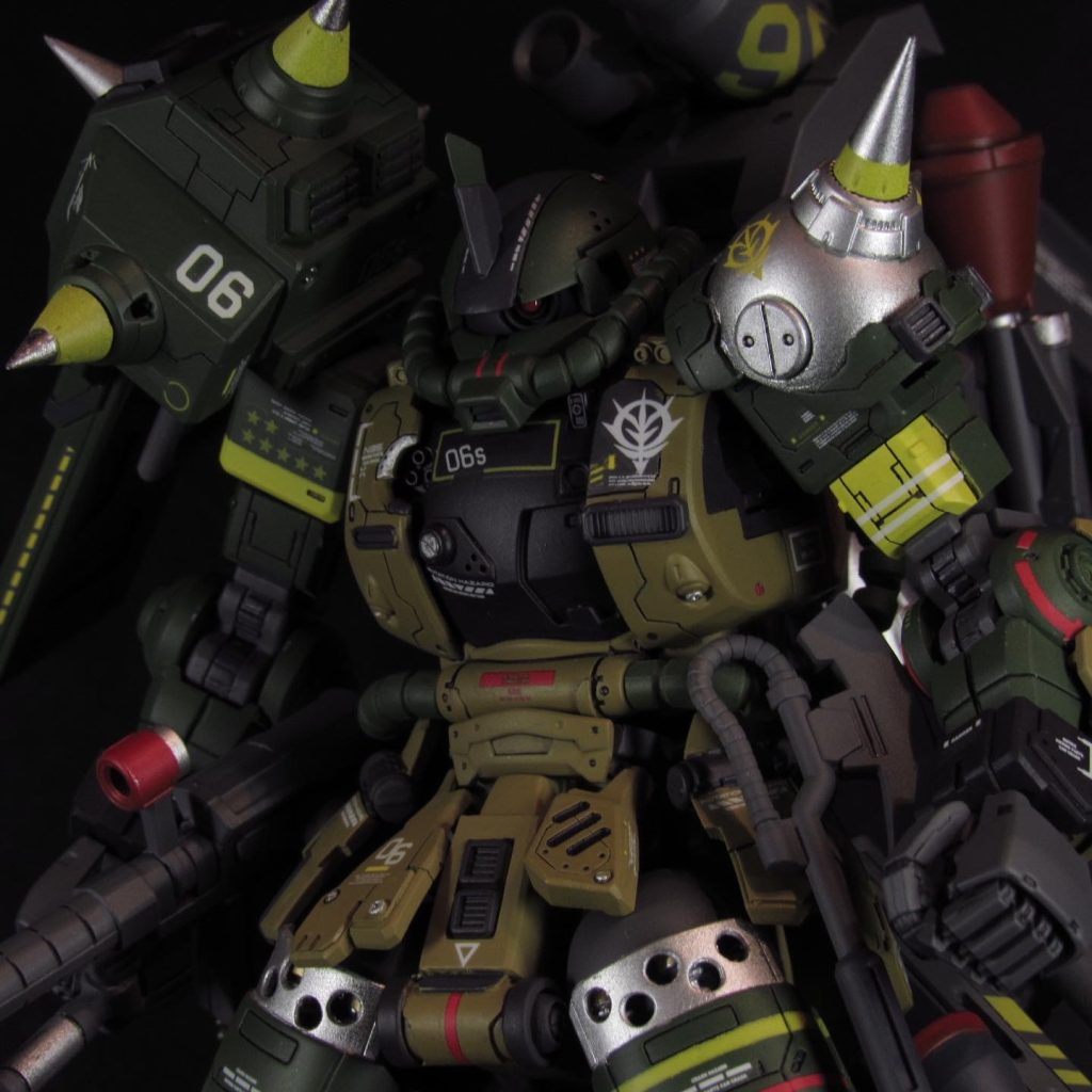 ザクII(リアルタイプカラー)–2枚目/制作者：なろく (ガルチ)