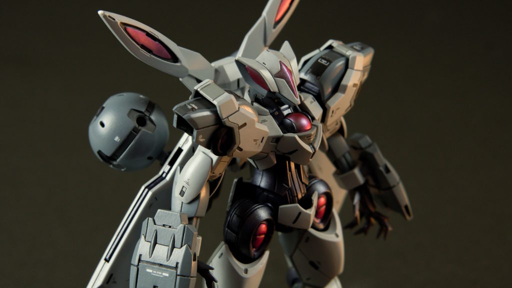 HGベギルベウをロービジ筆塗り全塗装！–4枚目/制作者：@praZo001