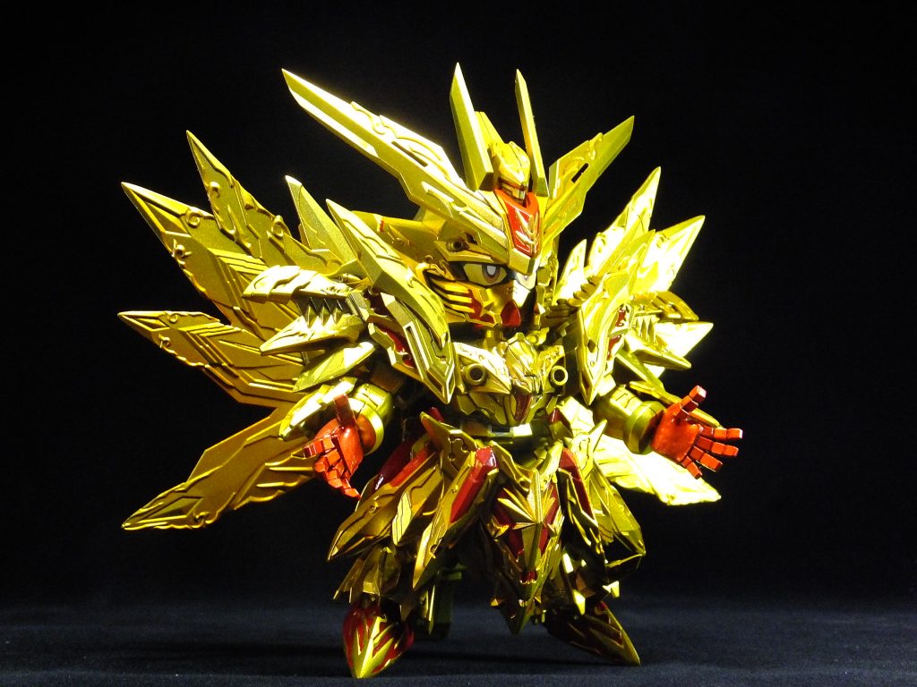 【黄金竜騎士】スペリオルストライクフリーダムドラゴン–2枚目/制作者：冬星ジンベイ