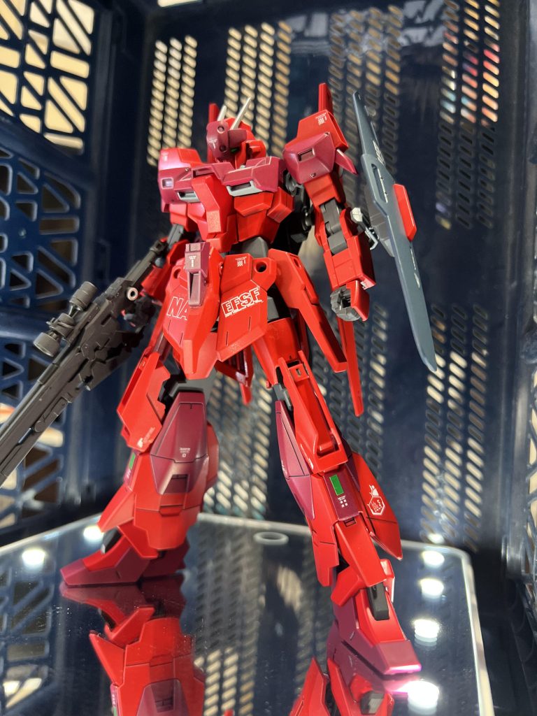 RGZ-100 ライトニングリガズィ〝リ.デルタ参式〟クワトロ大尉搭乗機–8枚目/制作者:真樹京介