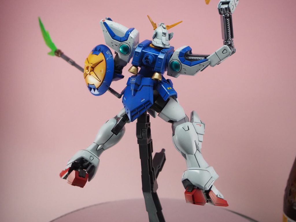 肩のファイティングサイト?の塗装がちょっと面倒ですが、まあ仕方ありません。