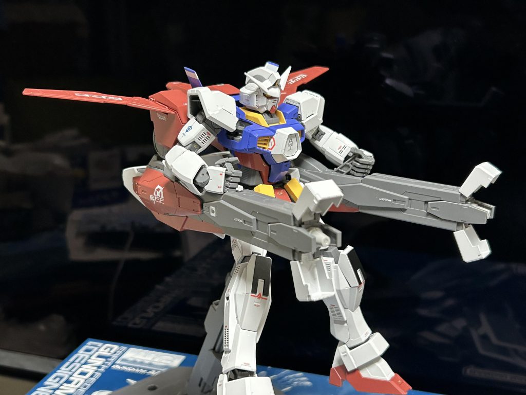 ガンダムAGE-1フラット　ゼフルドランチャー装備