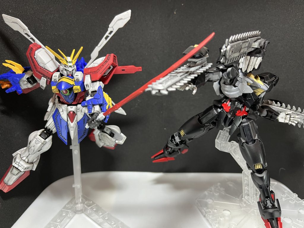 雪辱戦ドモン『何故邪魔をするっ⁉︎こいつを野放しにしたら世界が…お前の大切な人達も危険だと分からないのか！スレッタ『大切？そんな人達はとっくにいなくなりました！だから最後に残った大事なものを守ることの何がいけないんですか？教えてくださいよ？ドモン『大事なものだと…？？『もういいわ、スレッタ