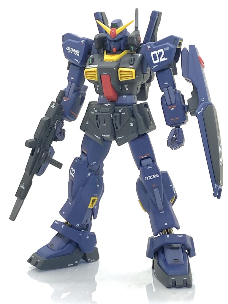 マークⅡは自分の中でも五本の指に入るぐらいに好きな機体で結構作り込みました。