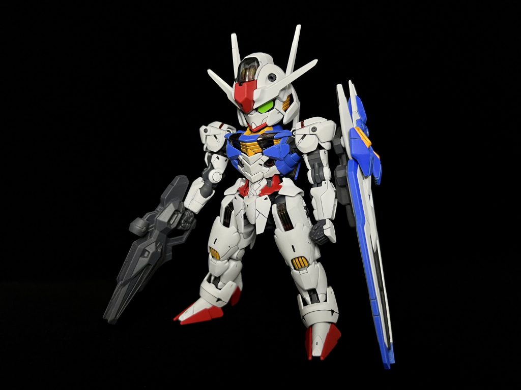 SD ガンダムエアリアル–2枚目/制作者：ぽけたん