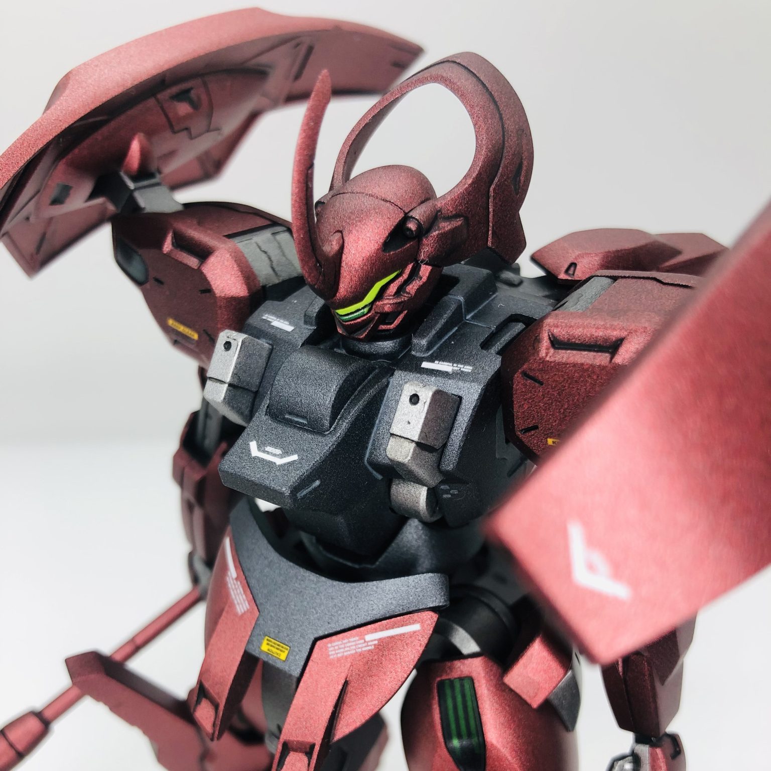 【値下げ】ガンプラ HG ダリルバルデ 塗装 メタリック