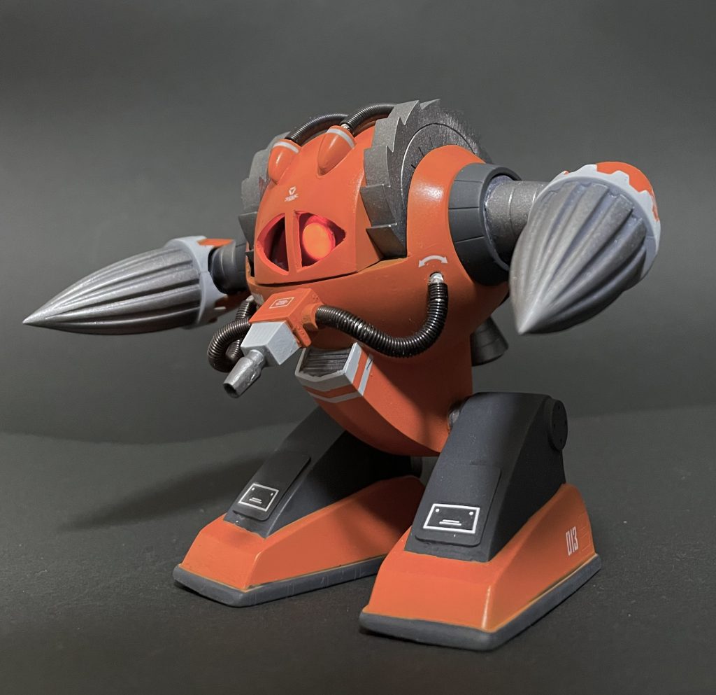 ディテールアップしながら、大河原邦男先生の原画を参考に仕上げました。