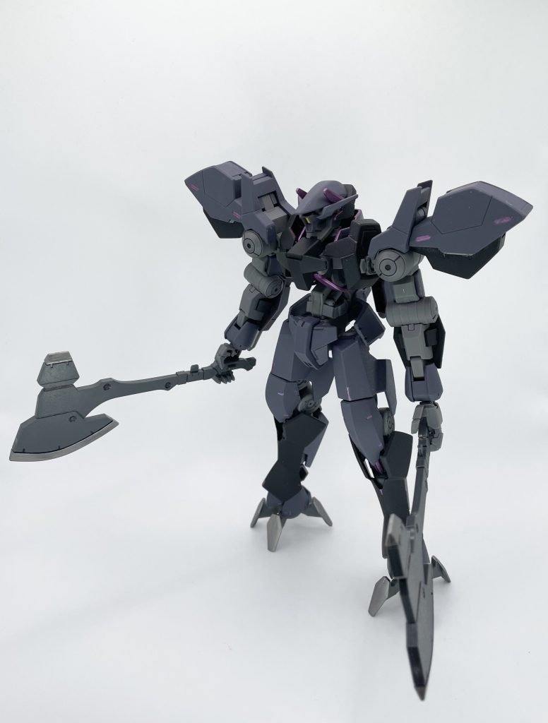 部分塗装して一旦完成しました。