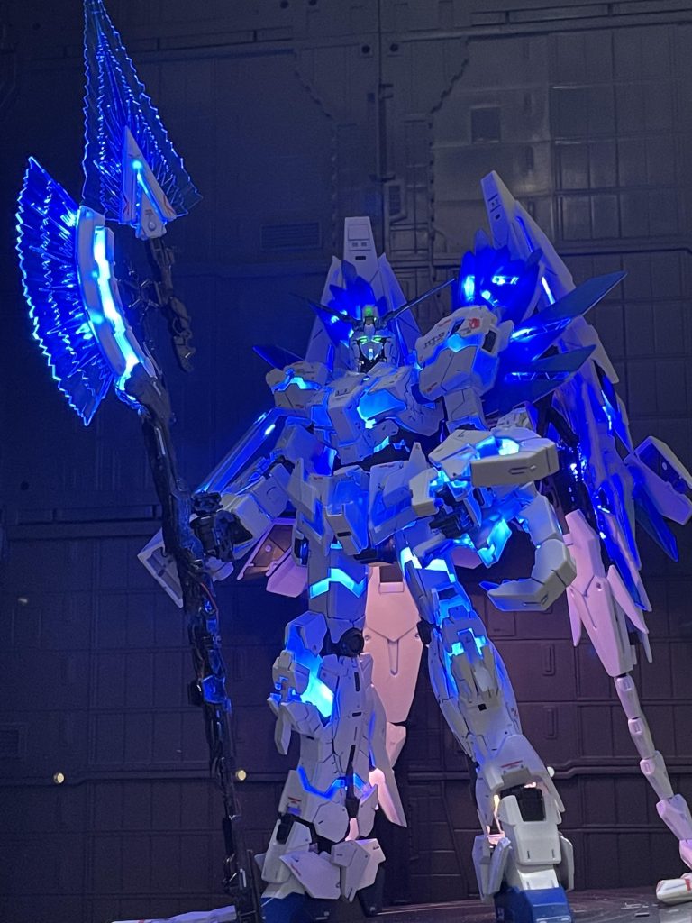 ハイパービームジャベリンを光らせた状態を作りたかったので、今回の出来は満足してます。