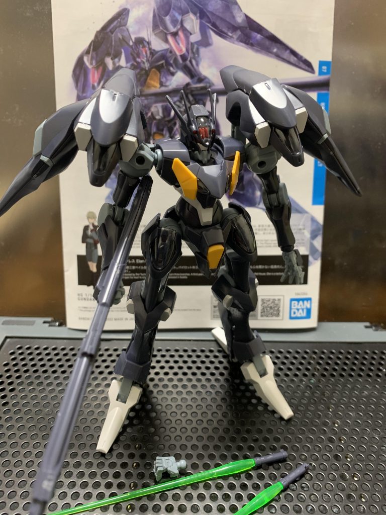 素組み。充分カッコいい。