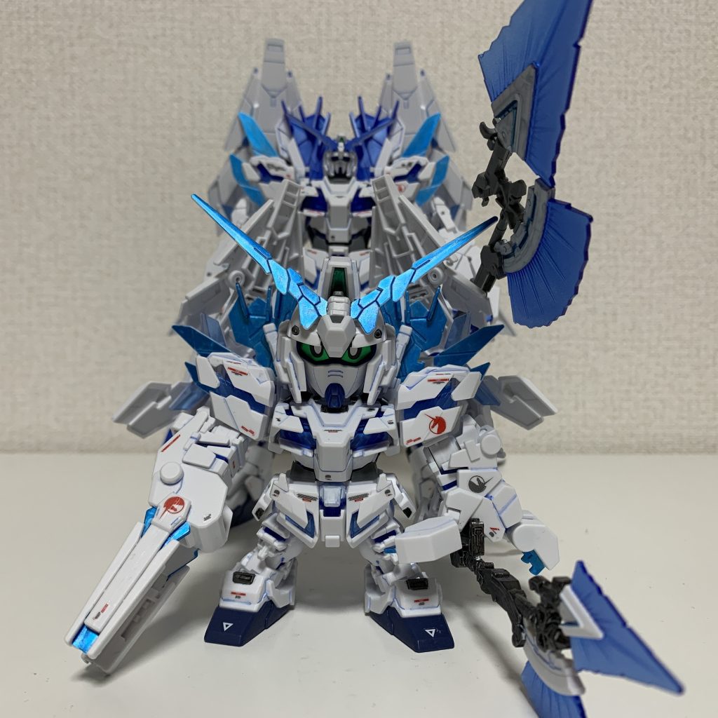 SDとリアル等身を並べるのが好きです(^^)親子のようで。単体よりカッコ良く見えます♪