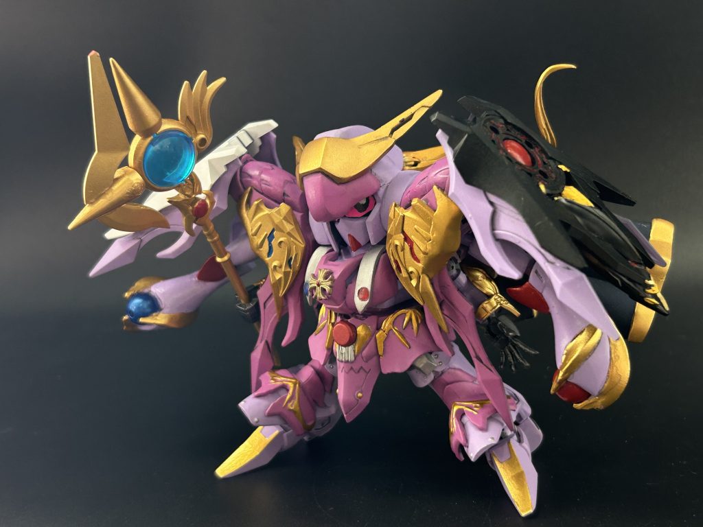 【白夜の魔女バイアラン・イゾルデ】その名の通り、この形態でようやくバイアランの異形な姿になります。ジオン族の魔術師キャラってモンスター形態に変化するじゃないですか。ああいうイメージですね。