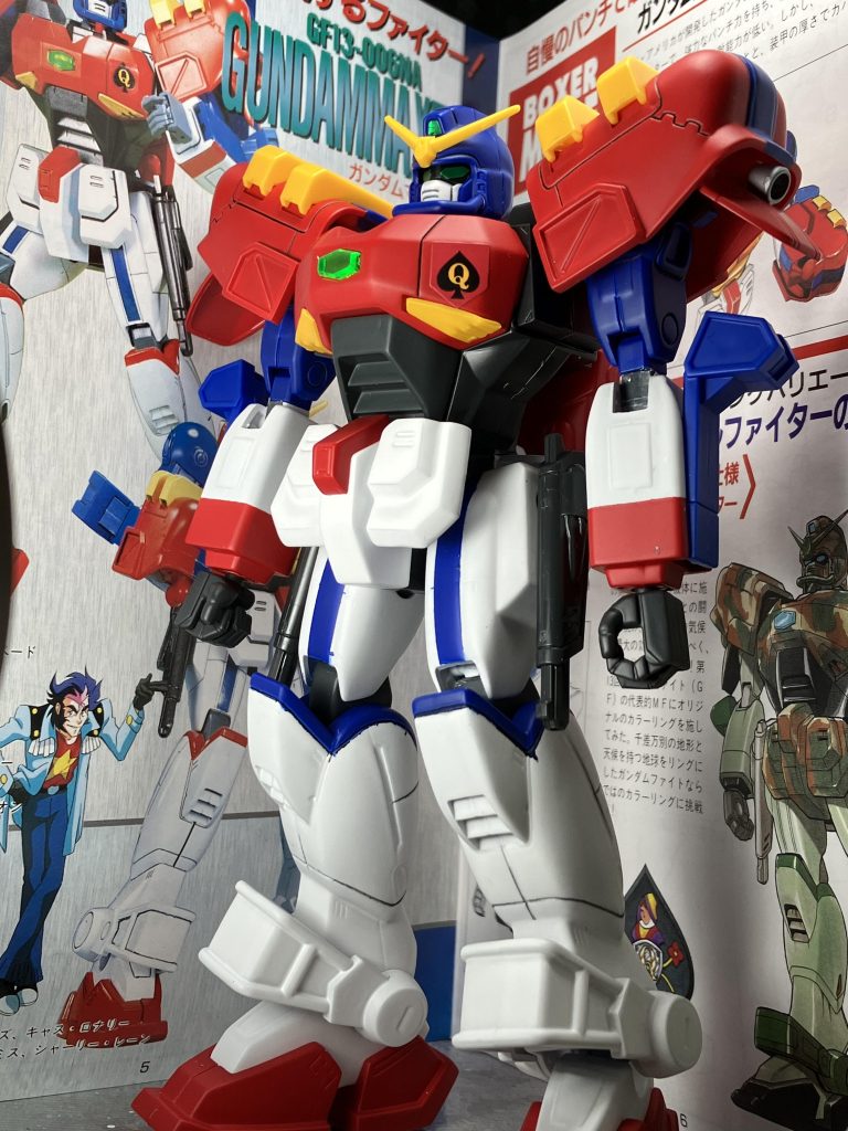 旧キット1/100 ガンダムマックスター–5枚目/制作者：ぐだ介