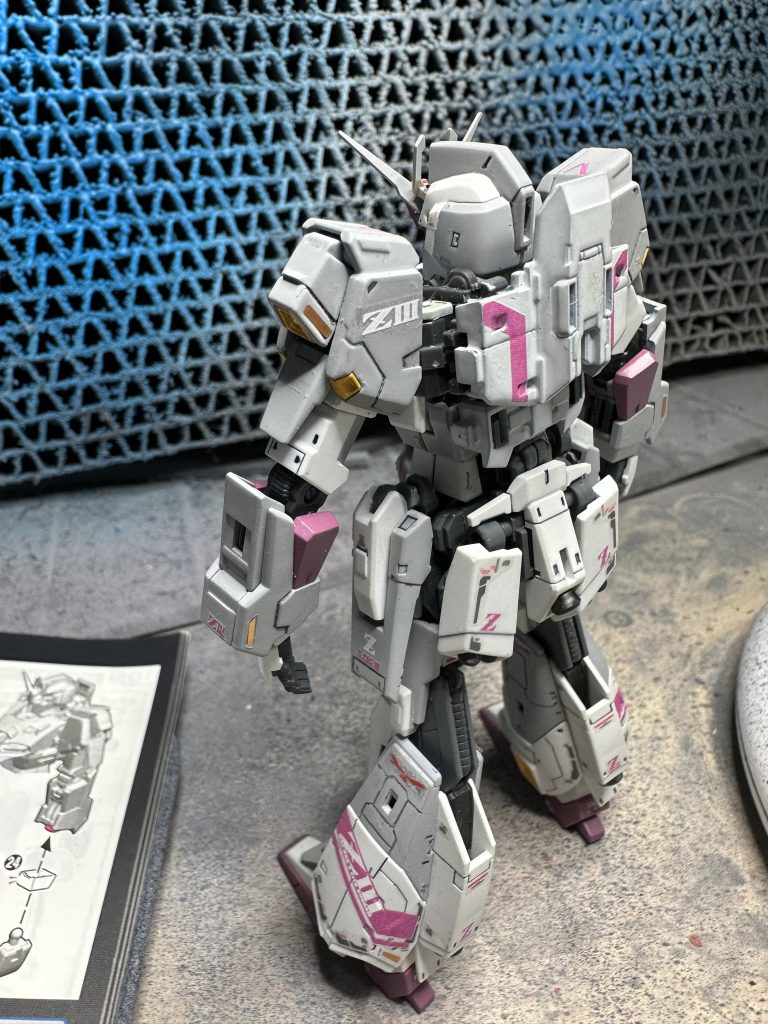 たくましい後ろ姿です。