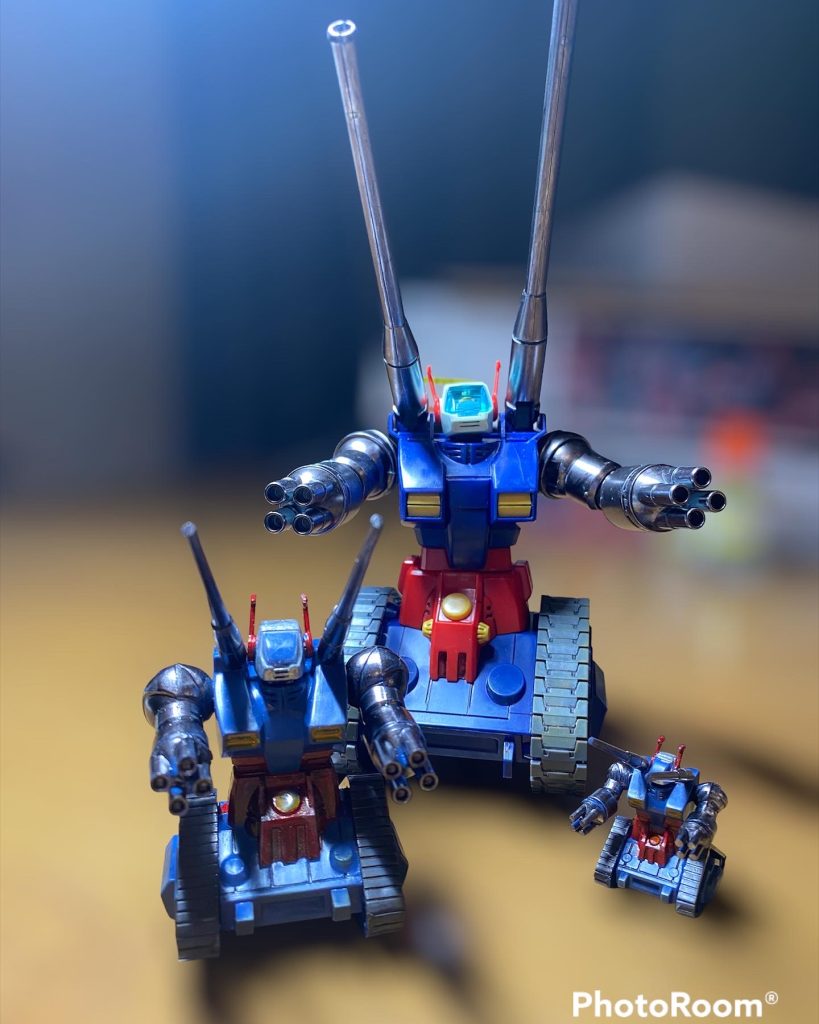 情景模型のメンバーたちと。